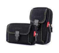 JSTHHTT 2 Pcs Pequeño Riñonera Cinturon Bandolera Deportivas Bolsito Cintura Mobile Riñoneras Bolsa de Cintura para Hombre, Bolso Cinturón Compacto para al Aire Libre Deportes Senderismo y Camping