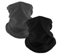 JSTHHTT 2 Piezas Braga para Cuello Invierno, Bufanda Invierno para Hombre Mujer, Braga Cuello Hombre Mujer Gruesa, Bufanda Calentador Tubular Cuello, Gruesa Calentador de Cuello, Braga Termica Moto