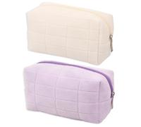 JSTHHTT 2pcs Neceser Maquillaje Viaje Bolsa, Neceser NiñA PortáTil para Viaje, Bolsa De CosméTicos De Viaje, Multifunctional Organizador para Mujeres NiñAs