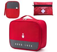 JSTHHTT 3PCS BotiquíN De Primeros Auxilios, Bolsas Para Medicamentos, Bolsa MéDica Vacio, Primeros Auxilios PortáTil Bolsa, Kit De Primeros Auxilios, Botiquin Viaje Para Oficina, Viajes, Hogar
