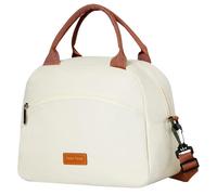 JSTHHTT 9.5L Bolsa Termica Porta Alimentos para Mujer Y Hombres, Fiambrera Reutilizable, Impermeable IsotéRmica, Bolsa Comida Trabajo, Bolsa Nevera para, Oficina, Picnic, Colegio, Fiambrera