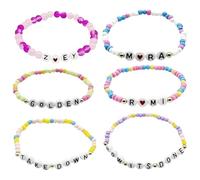 JSTHHTT MLPKOI Cuentas de Letras Charm Collar joyería kit, Pulsera Princess, Pulsera Full Daylight, Joyas para Mujer, Protectora Unisex, Elegante y Clásica, Regalo de Cumpleaños Artesanal