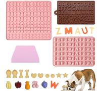 JSTHHTT Moldes SiliconaMoldes de Silicona para Chocolates y Gominolas - Moldes Repostería de Silicona para Postres Caseros - Set de Moldes de Silicona por Moldes Silicona