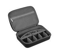 JSVER Funda para GoPro Hero 13/12/11/10/9 Estuche de Transporte Resistente al Agua Compatible con dji Osmo Action,Bolsa para AKASO Action Camera y más Accesorios-Negro