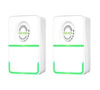 JSvsza Dispositivo De Ahorro De Energía, Dispositivo De Ahorro De Energía Stop Watt, 90-250V Enchufe Inteligente For El Hogar Y La Oficina,Power Saver For Una Gestión Eficiente De La Energía, 2pcs