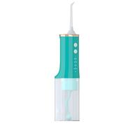 JSY Irrigador Bucal Flosser de agua for dientes, irrigador Oral inalámbrico, hilo dental eléctrico portátil con chorro de agua for viajes Eléctrico Portátil (Color : Green)