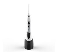 JSY Irrigador Bucal Flossers de agua Irrigador oral Flosser dental portátil con 4 puntas de chorro Flosser de dientes eléctrico inalámbrico Eléctrico Portátil (Color : Nero)