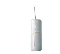 JSY Irrigador Bucal Irrigador bucal de hilo dental de agua, limpiador de dientes recargable inalámbrico portátil for viajes en casa Eléctrico Portátil (Color : Bianco)