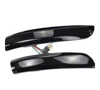 JSYALMSLW Espejo intermitente dinámico Para Ford Kuga II DM2 Van Escape EcoSport 2013-19 1 Par De Luces Intermitentes Dinámicas LED Para Espejo Retrovisor Lateral(White-Yellow)