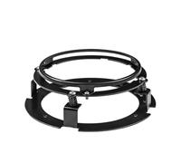 JSYALMSLW Faros delanteros para moto Para Motor Para Sportster Bobber Iron 883 Para Dyna Faro Delantero LED De 5,75" Con Proyección Y Anillo De Ángel 12V Color Negro(5.75 inch bracket)