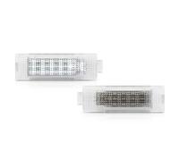 JSYALMSLW Luz de sin errores For Jeep For Cherokee For Renegade For Compass II 2016-2023 White LED Trunk Boot Luggage Compartment Light Iluminación De Matrícula(1PC)