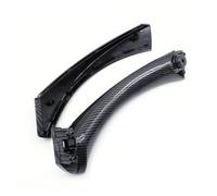 JSYALMSLW Manija Puerta Interior Coche Para BMW Serie 3 E90 E91 Manijas Interiores De Las Puertas Del Coche Reemplazo Panel Embellecedor(Carbon Left)