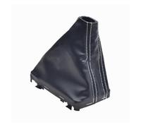 JSYALMSLW Pomo Con Cubierta Pomo De Cambios Manual Con Estilo Para A3 Para A4 Para A5 Para A6 Para Q5 Cuero Negro/Blanco/Rojo/Gris Del Cambio 1 Ud.(White Line)
