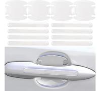 JSYDMA 12 Piezas Protector Manilla Puerta Coche para Toyota Corolla Hatchback, Manija de la Puerta del automóvil Película Protectora, Antiarañazos
