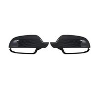 JSYDMA Carcasa de Espejo retrovisor para Audi A3 8P 2008-2013, Tapa de Carcasa Espejo Retrovisor Lateral Cubiertas de Repuesto Retrovisores, C-Carbon Fiber
