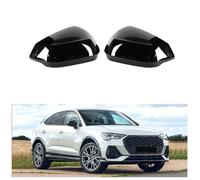 JSYDMA Carcasa de Espejo retrovisor para Audi Q3 F3 Q3L 2019-2022, Tapa de Carcasa Espejo Retrovisor Lateral Cubiertas de Repuesto Retrovisores,B-Painted Black