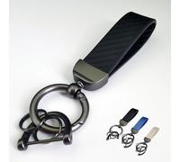 JSYDMA Llavero Coche para Mercedes Benz GLE W167, Llavero con Anillo AntipéRdida, Llavero de Coche Ligero para Hombres y Mujeres,A-Black