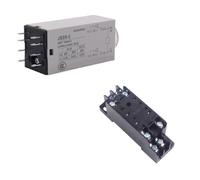 JSZ6-4 JSZ6-2 H3Y-4 H3Y-2 Relé de retardo de encendido CC 24 V CA 220 V 1 s 5 s 10 s 60 s Interruptor de 1 minuto 8 14 pines(8-PIN WITH BASE,60 second,DC24V)