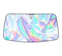 JSZDCVYBL Parasol de Coche para Parabrisas para BMW M3 1982-2023 2024 2025 E30 E46 E92 F80 G80, Tecnología de Reflejo Láser y Nano Enfriamiento, Protector Térmico y Rayos UV, Pantalla Solar, Plegable