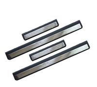 JSZDCVYBL Protector de Umbral de Puerta para Renault Duster 2010-2021 2022 2023 2024 2025 H81, Acero Inoxidable con Base de Plástico, Tira de Protección Antiarañazos, Revestimiento de Entrada, 4 Uds