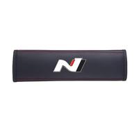 JSZDQX Almohadillas para Cinturón de Seguridad Protectores Cinturon 2Piezas Compatible con para Hyundai N Line Nlinetucson Kona Sonata Genesis Solaris Veloster i10 i30 i20 i40 iX35,B