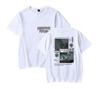 JSZHCB Don Toliver Merch T-Shirt Hardstone Psycho Tour Estampada tee,Camiseta de Manga Corta para Mujer y Hombre,Blanca,M