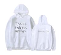 JSZHCB Isabel LaRosa You'Re So Pretty It Hurts - Sudaderas Sudaderas con Capucha Manga Larga Casual Moda Tops,Blanca,XL