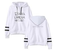 JSZHCB Isabel LaRosa You'Re So Pretty It Hurts - Sudaderas Sudaderas con Capucha Manga Larga Casual Moda Tops,Blanca,4XL