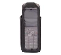JT Berlin Funda de Cuero para la Serie Gigaset CL660 (CL660HX / CL660/A / CL690 / C630a) [Cuero auténtico I Clip para cinturón Giratorio en 8 Posiciones I Fabricado a Mano en Europa] - Negro