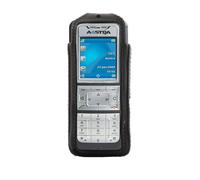 JT Berlin Turnline Funda de Cuero para Aastra 630 / 630d / Mitel 630-632dt Funda para cinturón [Cuero auténtico, Clip Giratorio para cinturón con 8 Posiciones, Fabricada a Mano en Europa] - Negro