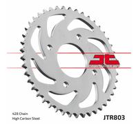 JT SPROCKETS Corona de acero antibarro anodizado anodizado duro 803 - 428