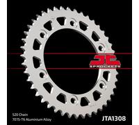 JT SPROCKETS Corona de aluminio ultraligera 1308 - 520