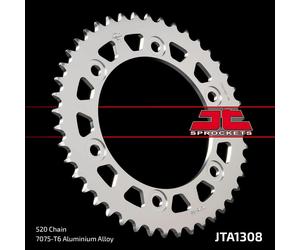 JT SPROCKETS Corona de aluminio ultraligera 1308 - 520