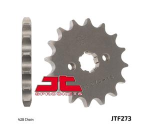 JT SPROCKETS Piñón de acero estándar 273 - 428