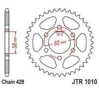 JT SPROCKETS Piñón trasero Steel Standard - 428
