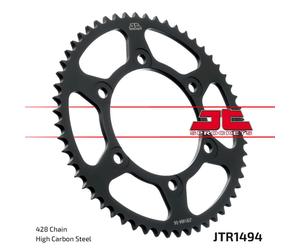 JT SPROCKETS Piñón trasero Steel Standard - 428