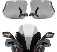 JT2D Protector De Manos para Motocicleta, Protector De Manos para H&Onda Forza 350 300 Forza125 NSS350, Accesorio para Parabrisas (Color : Grey)