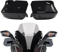 JT2D Protector De Manos para Motocicleta, Protector De Manos para H&Onda Forza 350 300 Forza125 NSS350, Accesorio para Parabrisas (Color : Negro)