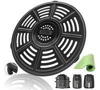 JTBKCT - Sartén de aire de 8.2 pulgadas para freidora de aire Ninja AF101 4QT AF161 AF150 XL 5.5 cuartos de galón, freidora de aire premium, bandeja de bandeja de rejilla para olla a presión Ninja FD302 Foodi