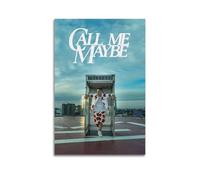JTFCKH CALL ME MAYBE DUKI Rapper Music Firmado Limited Album Cover Prints Posters Lienzo Arte de pared Habitación Pósteres Estéticos Música Aula Dormitorio Decoración de Pared Arte 30 x 45 cm (30 x 45