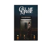 JTFCKH CALL ME MAYBE DUKI Rapper Music Firmado Limited Album Cover Prints Posters Lienzo Arte de pared Habitación Pósters Estéticos Música Aula Dormitorio Decoración de Pared Arte 24x36 pulgadas (60 x