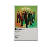 JTFCKH NCT127 Loveholic Rapper Music Firmado Limited Album Cover Prints Posters Lienzo Arte de Pared Habitación Pósters Estéticos Música Aula Dormitorio Decoración de Pared Arte 24x36 pulgadas