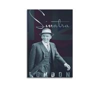 JTFCKH Póster de pared con diseño de rapero, de Frank Sinatra, firmado con música limitada, pósteres artísticos para pared, habitación, aula, dormitorio, decoración de pared, 20 x 30 cm, estilo sin