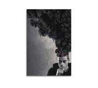 JTFCKH Póster de pared de Mr. Robot Rapper con música firmada limitada, pósteres artísticos para pared, habitación, aula, dormitorio, decoración de pared, 20 x 30 cm, estilo sin marco