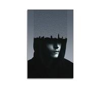 JTFCKH Póster de pared de Mr. Robot Rapper con música firmada limitada, pósteres artísticos para pared, habitación, aula, dormitorio, decoración de pared, 20 x 30 cm, estilo sin marco