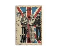 JTFCKH Póster de The Who Rapper Music firmado con portada de álbum limitado, lienzo, arte para pared, habitación, pósteres estéticos, música, aula, dormitorio, decoración de pared, arte de 60 x 90 cm