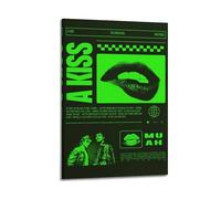 JTFCKH The Driver Era A KISS Rapper Music Firmado Limited Album Cover Prints Posters Canvas Wall Art Room Estético Pósters Música Aula Dormitorio Decoración de Pared Arte 16 x 24 pulgadas (40 x 60 cm