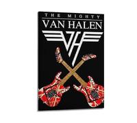 JTFCKH Van Halen Diver Down Rapper Music Firmado Limited Album Cover Prints Posters Lienzo Arte de pared Habitación Pósters Estéticos Música Aula Dormitorio Decoración de Pared Arte Arte 20 x 30