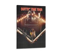 JTFCKH Zach Bryan Quittin Time Tour Rapper Music Firmado Limited Album Cover Prints Posters Canvas Wall Art Room Estético Póster Música Aula Dormitorio Decoración de Pared Arte 20 x 30 cm Estilo Marco