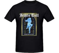 jtfpsnbc Jethro Tull Living with The Past - Camisetas de cuello redondo para hombre, Tsbpp-1578, L